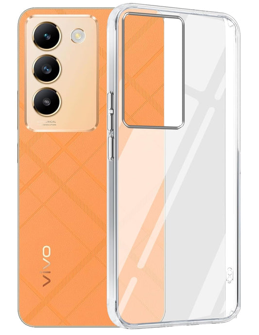 Vivo Y200E 5G/T3 5G ( Lifetime Anti-Yellow Clear Back Cover)