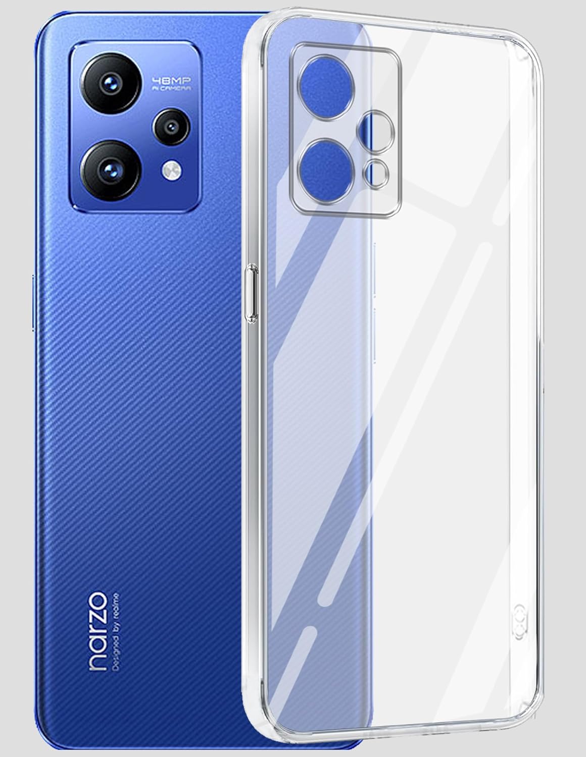 Realme Narzo 50 Pro (Lifetime Anti-Yellow Clear Back Cover)