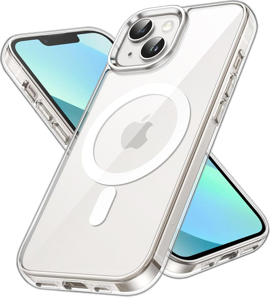 Magnetic Case for iPhone 13 Mini Clear Compatible with MagSafe