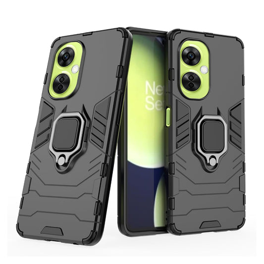 For OnePlus Nord CE 3 Lite 5G Back Cover Case Hybrid Armor |Ring Holder Kickstand)