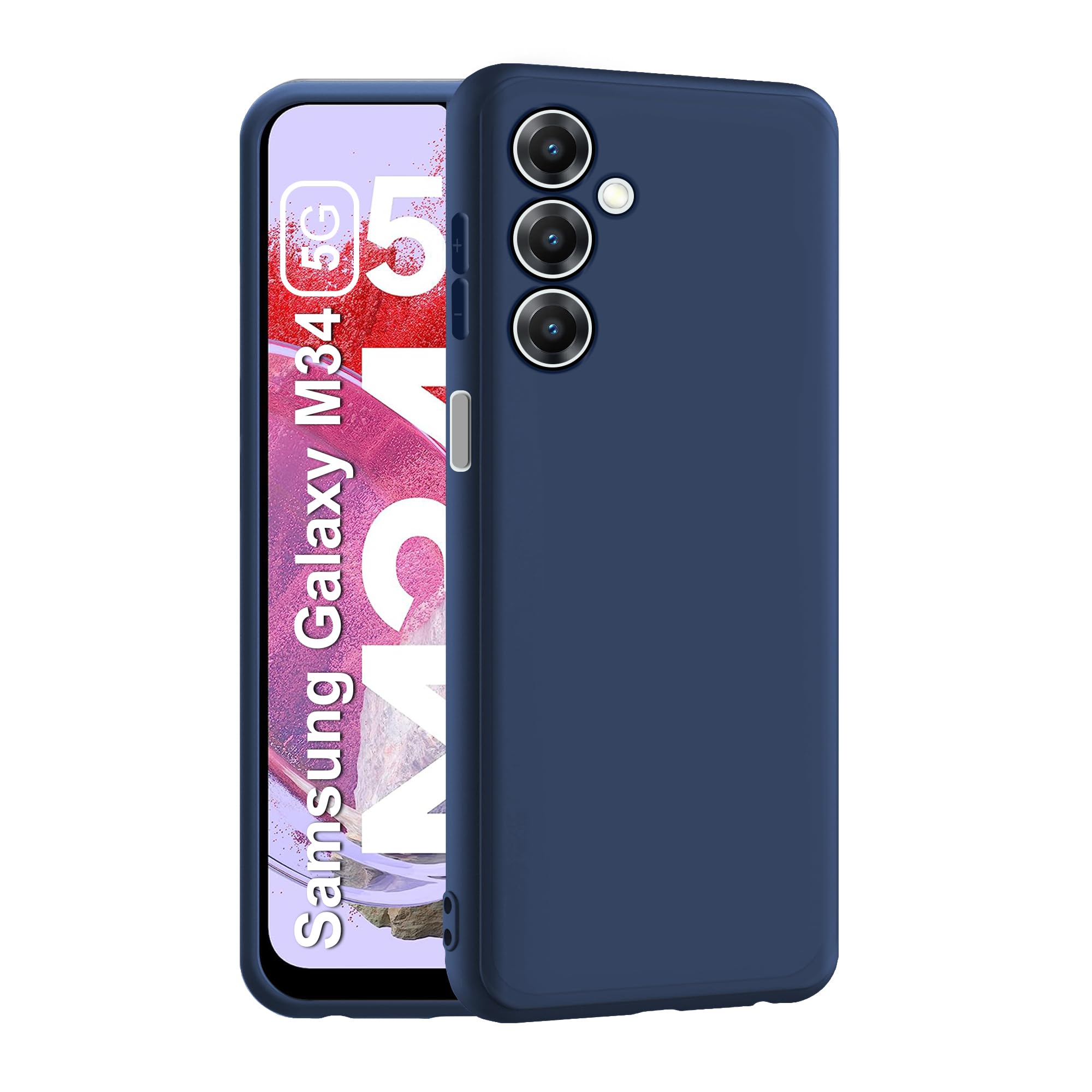 Samsung Galaxy M34 / F34 (5G) Silicone Back Cover soft