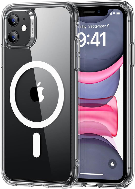 Magnetic Case for iPhone 11 Clear Compatible with MagSafe