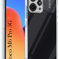 POCO M6 Pro 5G Back Cover (Transparent)