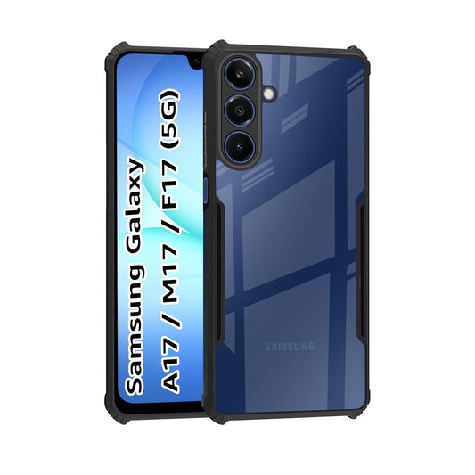 Samsung M17 5G Back Cover (Black Bumper)