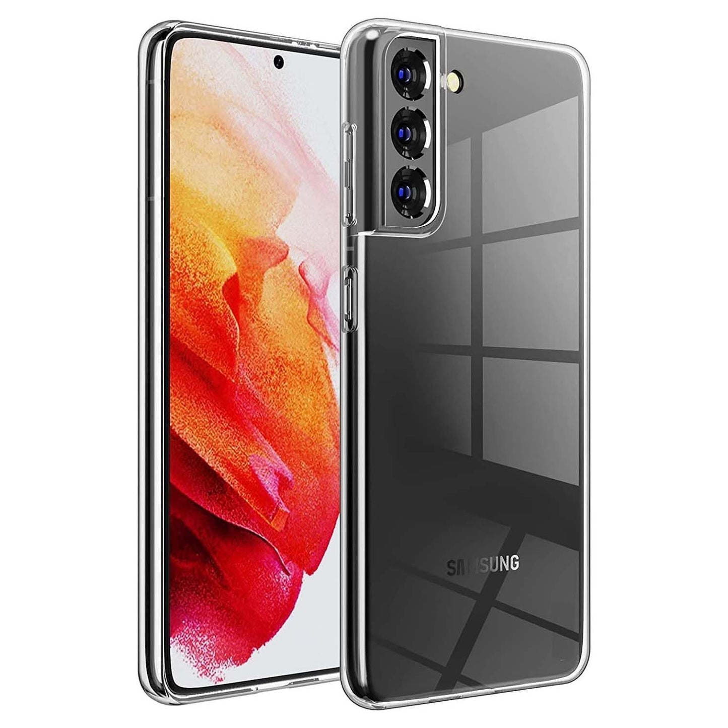 Samsung S21 Plus (Lifetime Anti-Yellow Clear Back Cover)