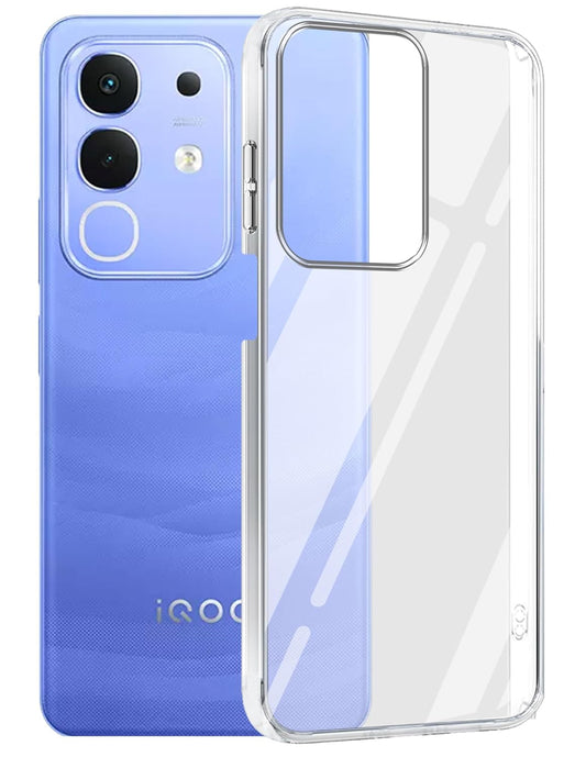 iQOO Z10x (Lifetime Anti-Yellow Clear Back Cover)