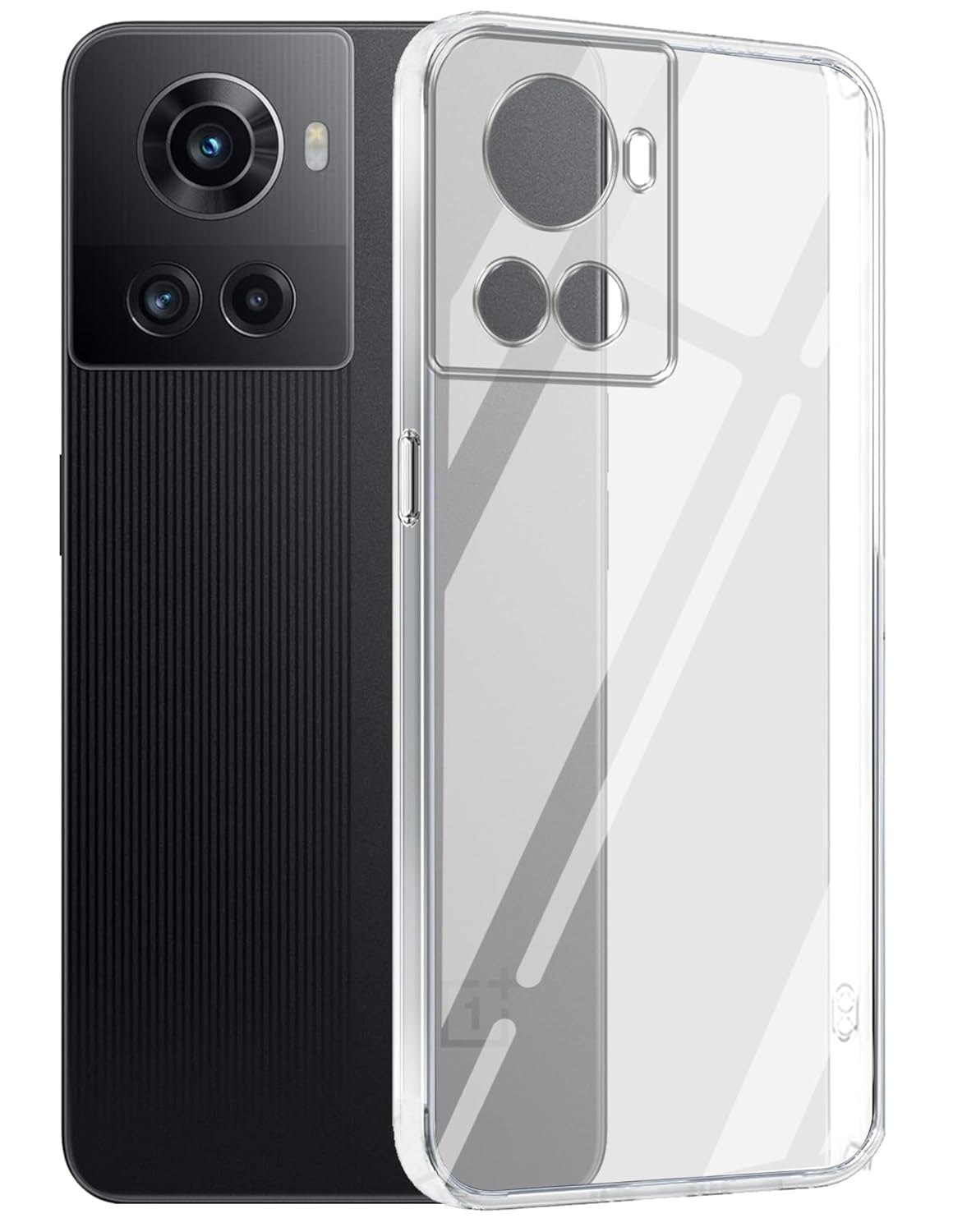 OnePlus 10R  (5) Lifetime Anti-Yellow Clear Back Cover)