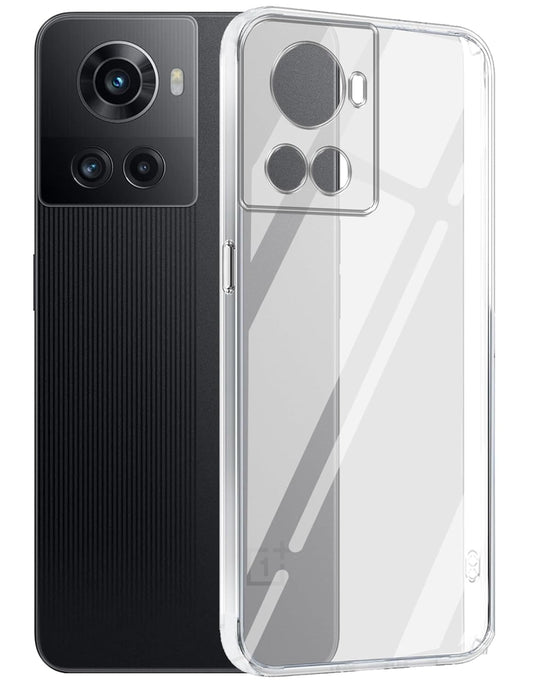 OnePlus 10R  (5) Lifetime Anti-Yellow Clear Back Cover)