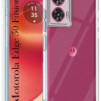 Motorola Edge 50 Fusion Back Cover (Transparent)