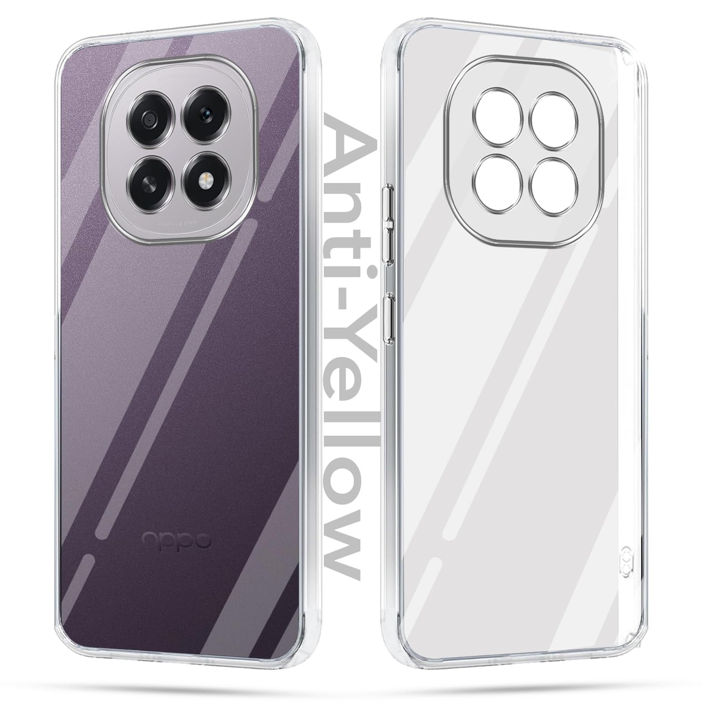 Oppo F29 5G (Lifetime Anti-Yellow Clear Back Cover)