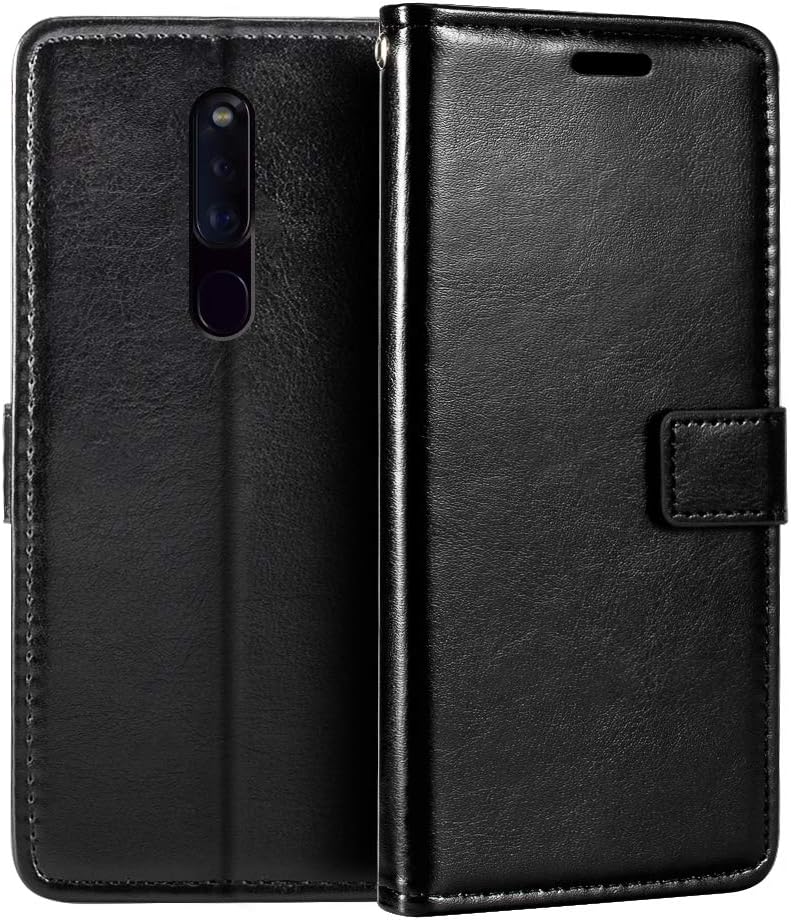 Leather Wallet Cover for OPPO F11 Pro