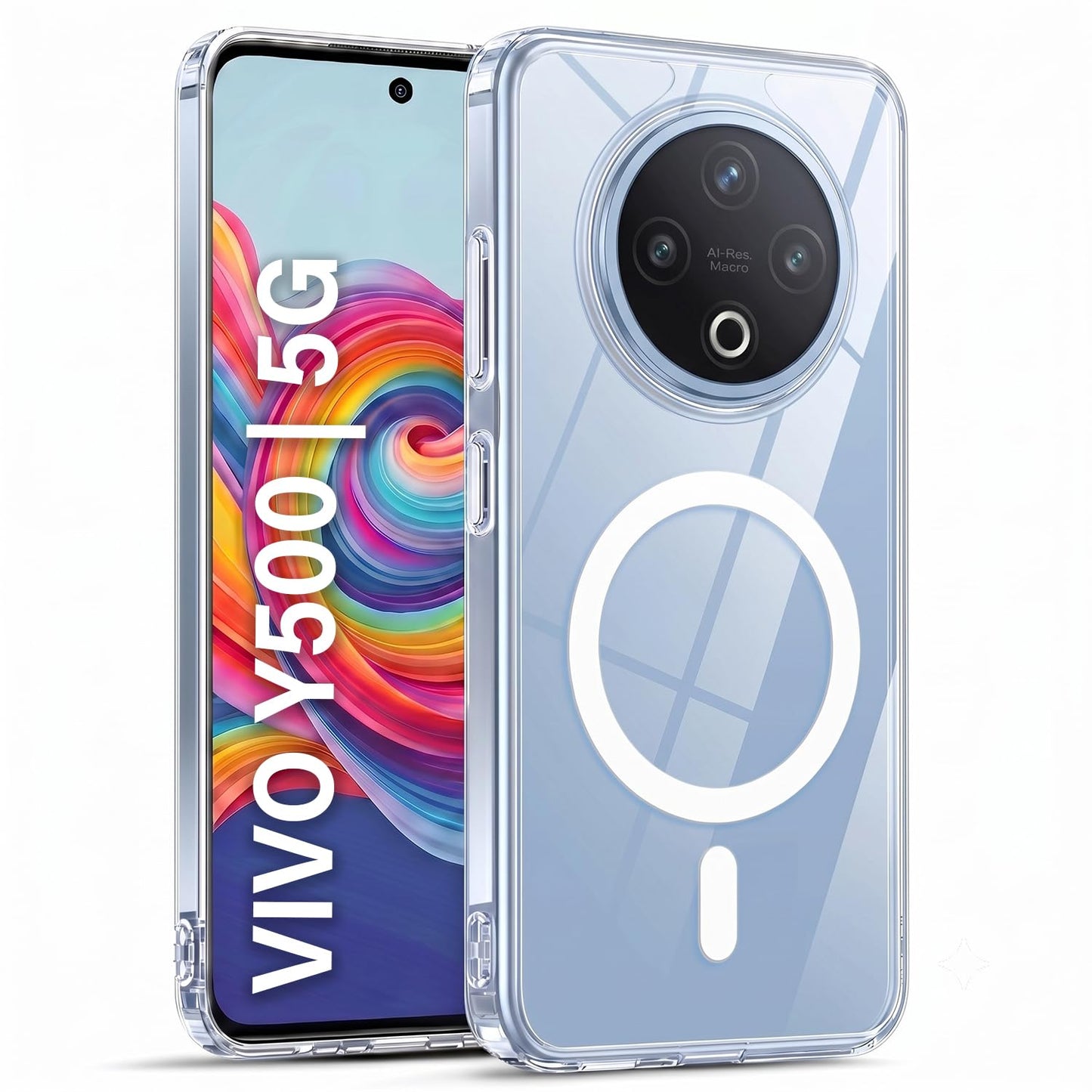 Magnetic Case for Vivo Y500 5G Compatible with MagSafe