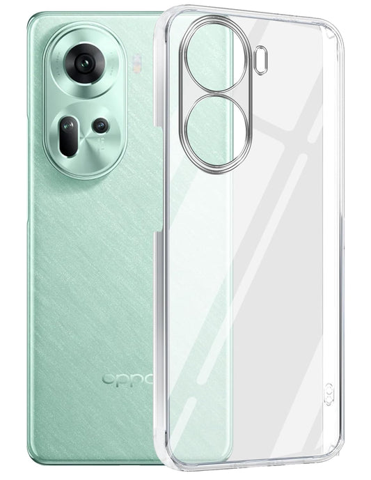 Oppo Reno11 5G (Lifetime Anti-Yellow Clear Back Cover)