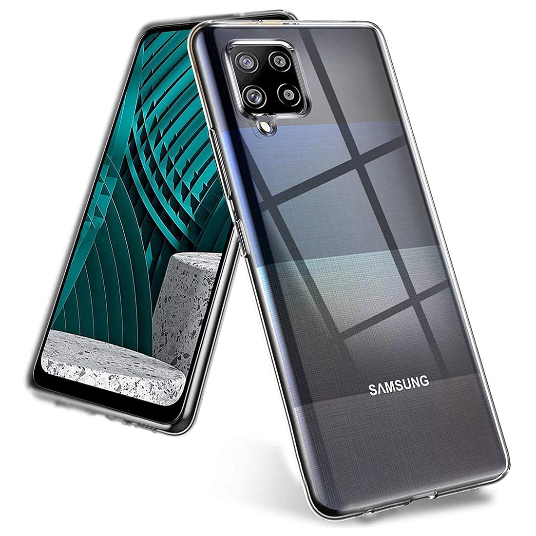 Samsung M12 Back Cover (Transparent)