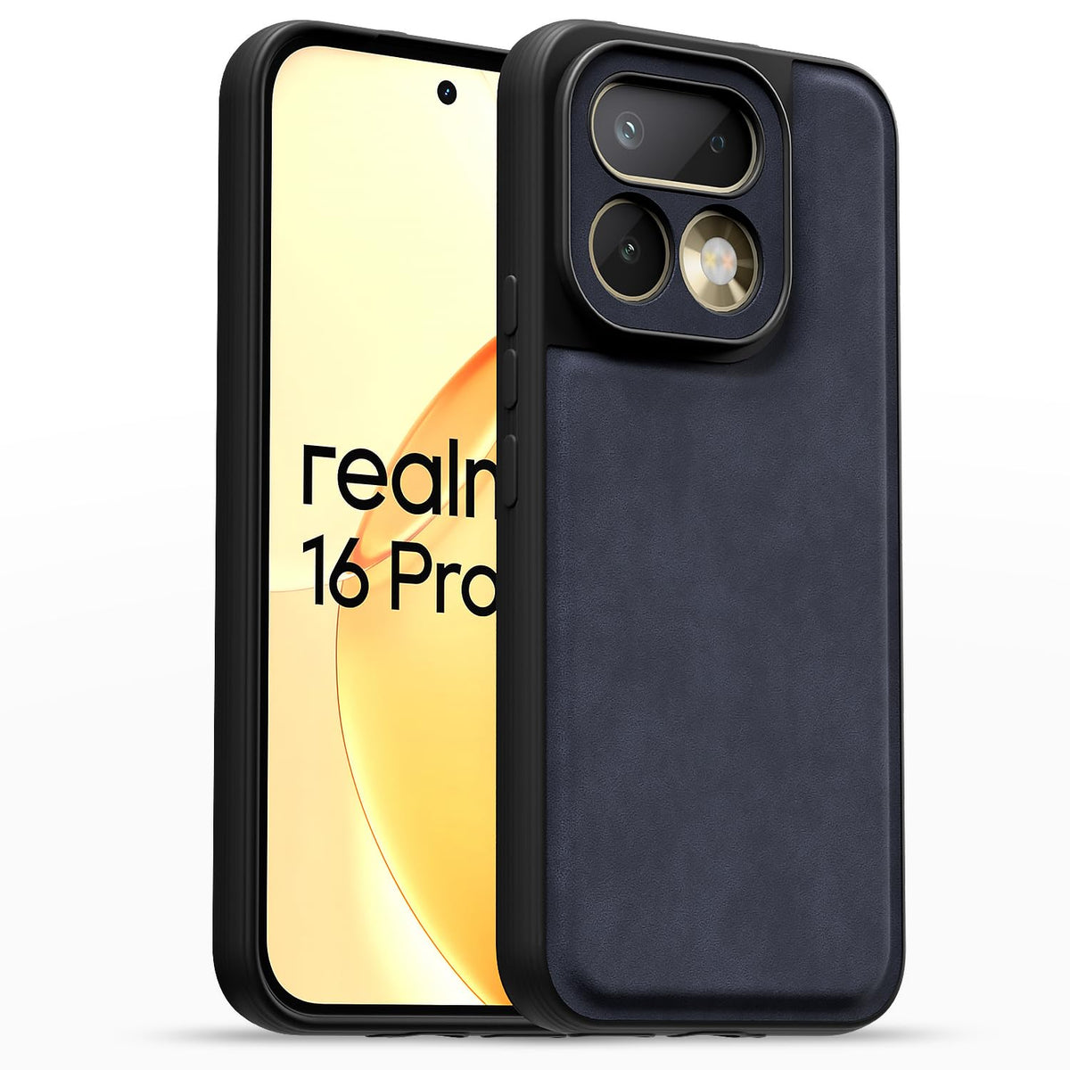 Realme 16 Pro 5G ( Black Silicone Cover)