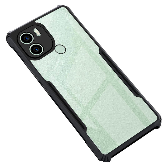 Poco C50 Back Cover (Black Bumper)