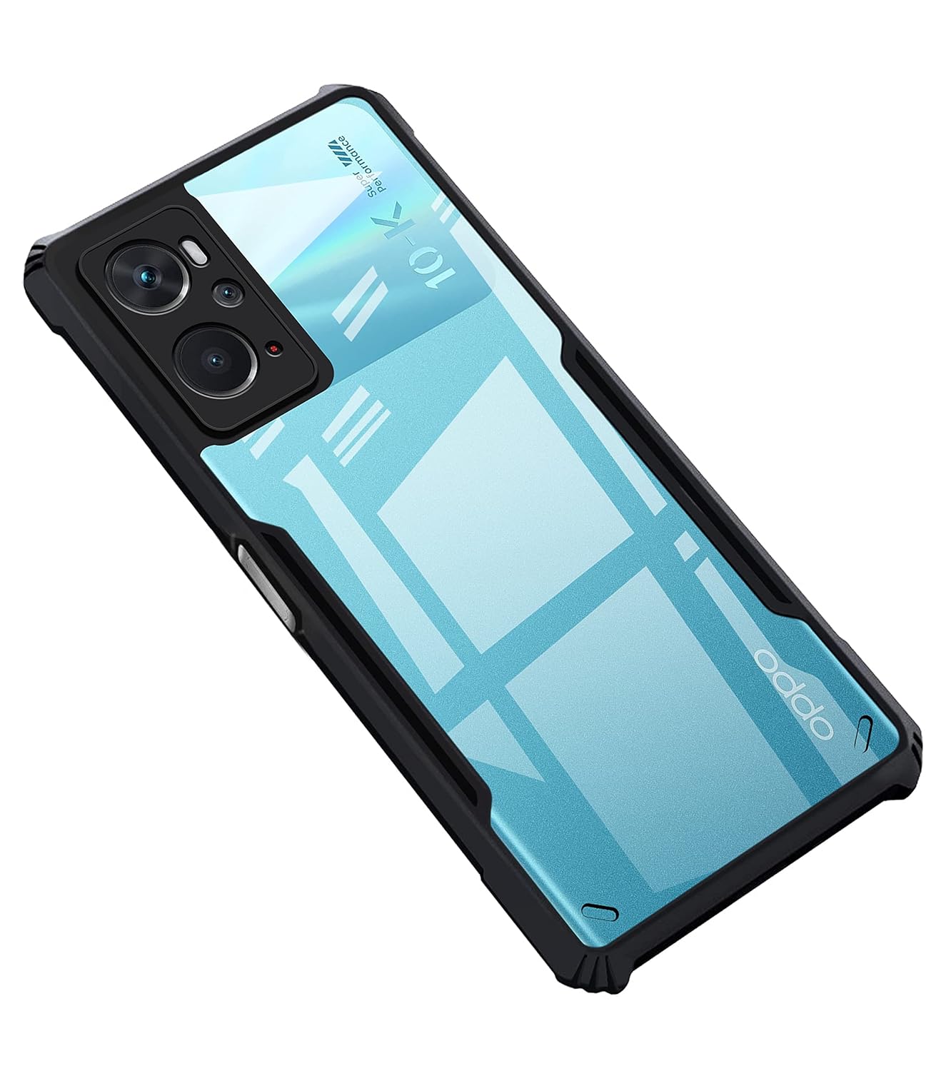 Realme 9i 4G Back Cover (Black Bumper)