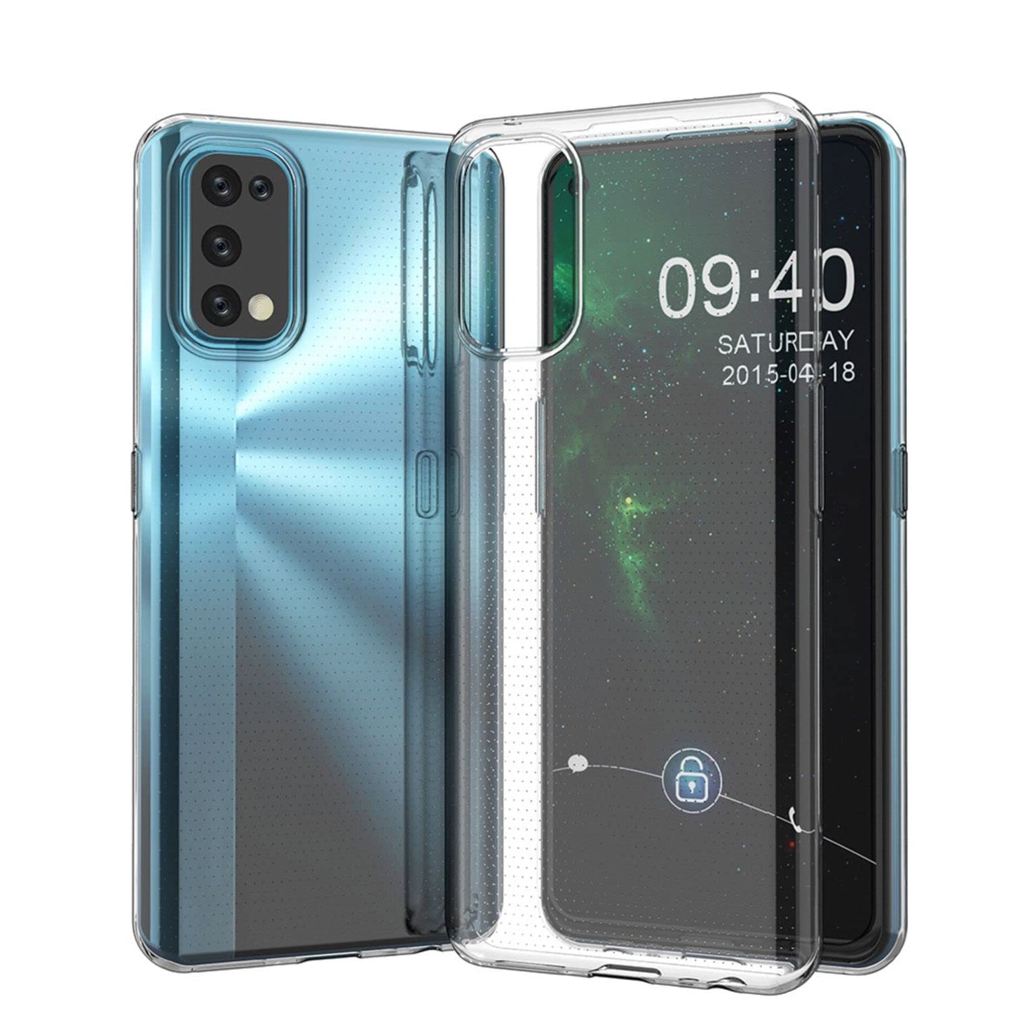 Realme X7 Max (Lifetime Anti-Yellow Clear Back Cover)