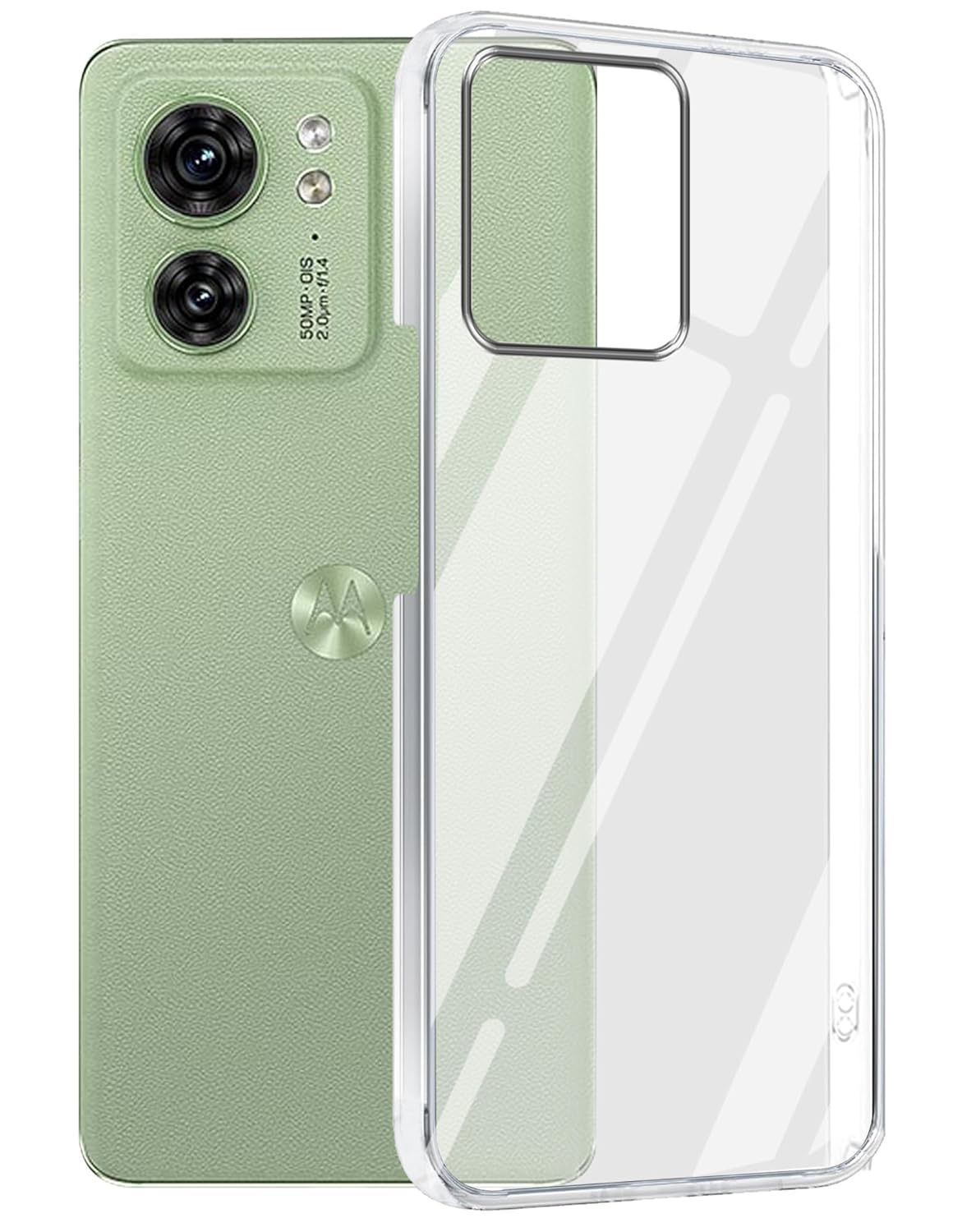 Motorola 40 5G ( Lifetime Anti-Yellow Clear Back Cover)