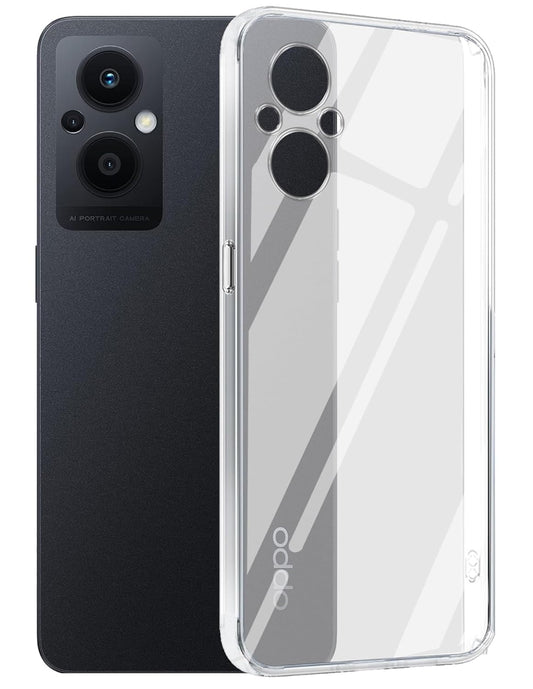 Oppo F21 Pro 5G (Lifetime Anti-Yellow Clear Back Cover)