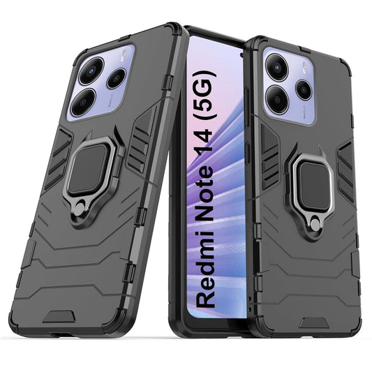 Redmi Note 14 5G Back Cover (Hybrid Armor)