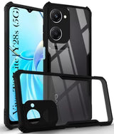 Vivo T3 Lite 5G Back Cover (Black Bumper)