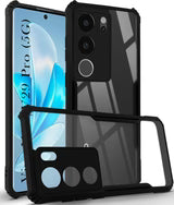 Vivo V29/V29 Pro Back Cover (Black Bumper)