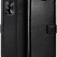 Leather Wallet Cover for Oppo F19/F19s