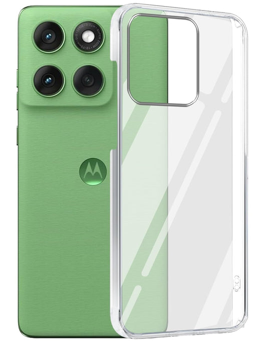 Motorola Moto Edge 60 ( Lifetime Anti-Yellow Clear Back Cover)