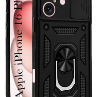 Apple iphone 16 plus Back Cover (Hybrid Armor)
