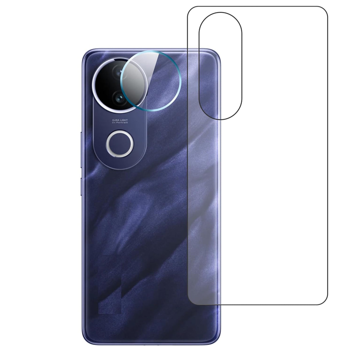 Vivo V50e 5G Back Screen Guard For Matte Finish, Smooth Touch, Unbreakable Membrane