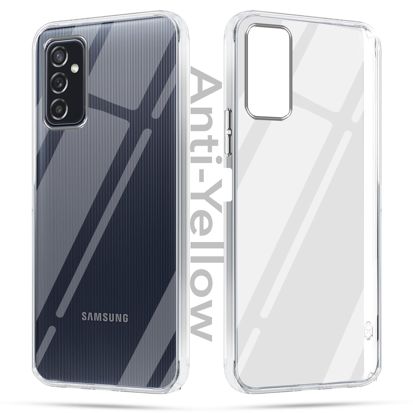 Samsung M52 5G (Lifetime Anti-Yellow Clear Back Cover)