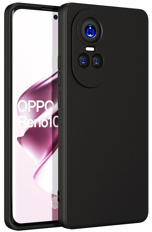 Oppo Reno 10 5G ( Black Silicone Cover)