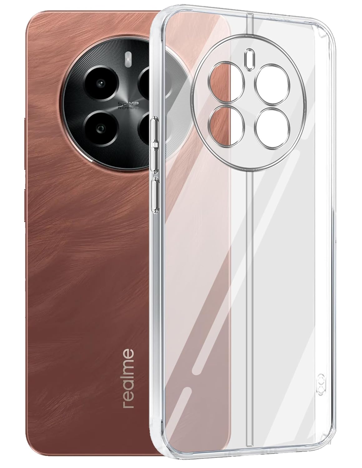Realme 12+ 5G/ P1 (Lifetime Anti-Yellow Clear Back Cover)