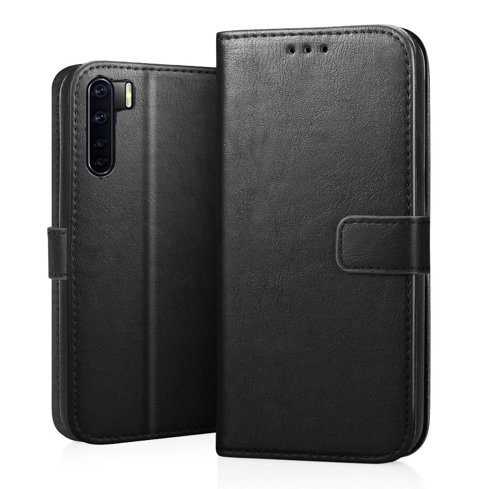 Leather Wallet Cover for Oppo F15