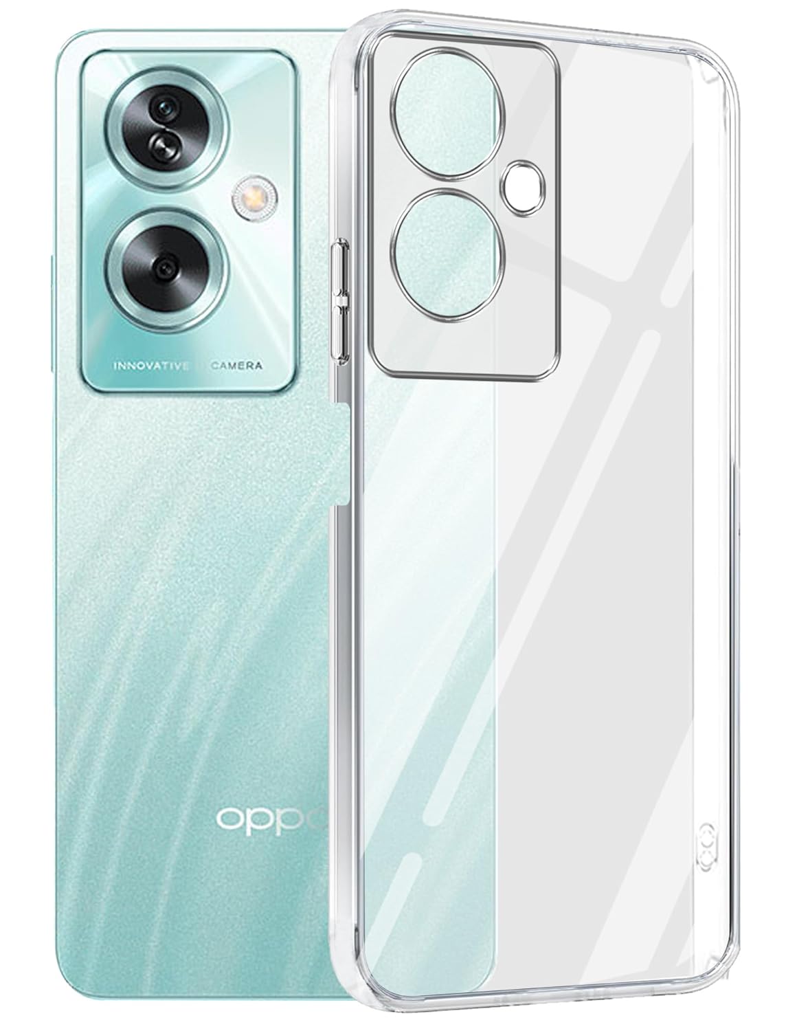 Oppo A79 5G  (Lifetime Anti-Yellow Clear Back Cover)
