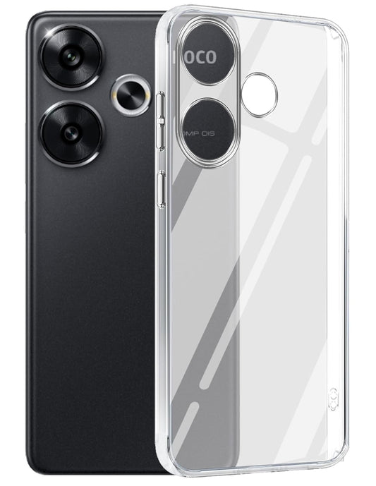 Poco F6 5G ( Lifetime Anti-Yellow Clear Back Cover)