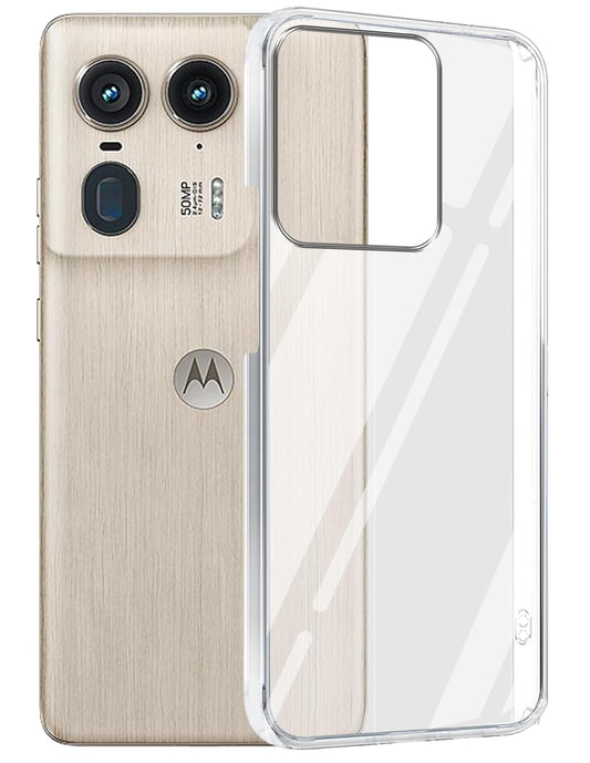 Motorola 50 Ultra ( Lifetime Anti-Yellow Clear Back Cover)