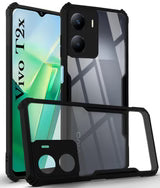Vivo T2X 5G Back Cover (Black Bumper)