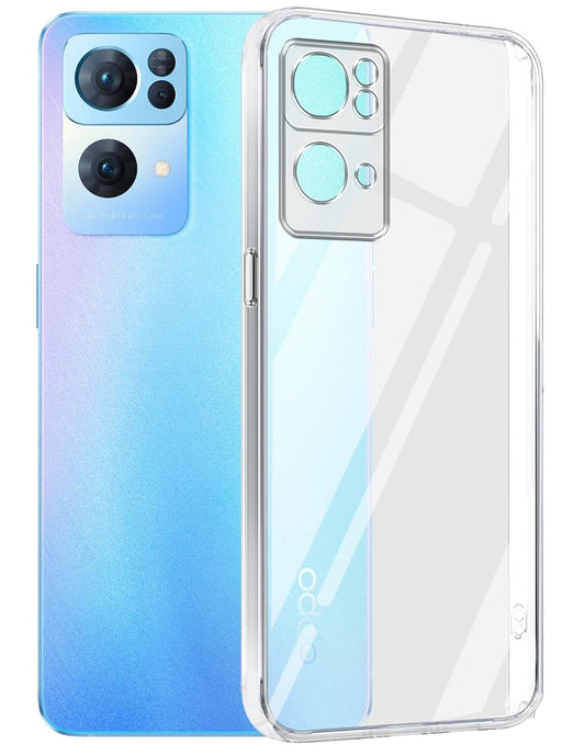 Oppo Reno7 Pro 5G (Lifetime Anti-Yellow Clear Back Cover)