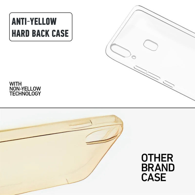 Crystal Clear Hard Back Anti-Yellowing Phone Case For Vivo V9