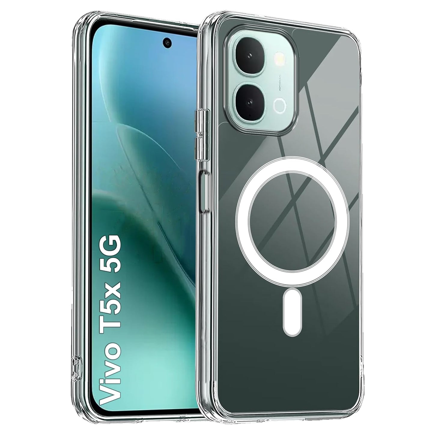 Magnetic Case for Vivo T5x 5G Compatible with MagSafe