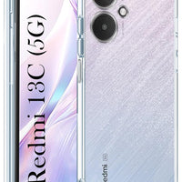 Redmi 13C 5G Back Cover (Transparent)