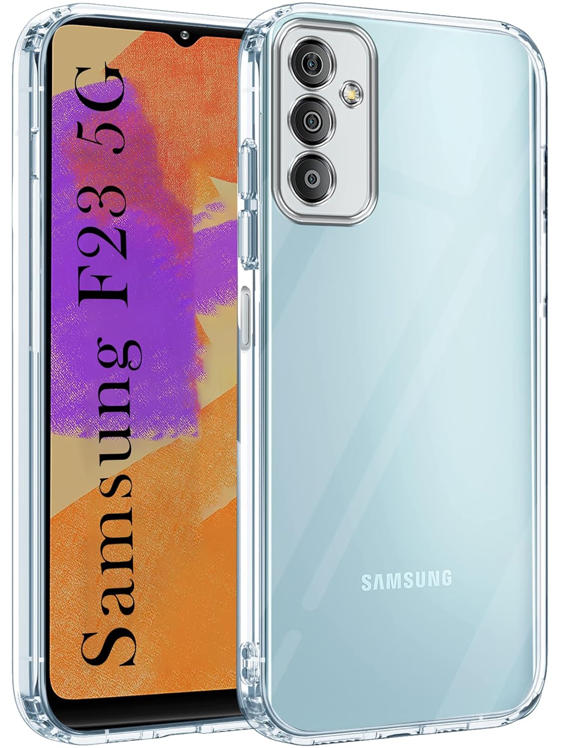 Samsung F23 5G Back Cover (Transparent)