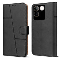 Leather Wallet Cover for Vivo T2 pro
