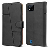 Leather Wallet Cover for Realme C20