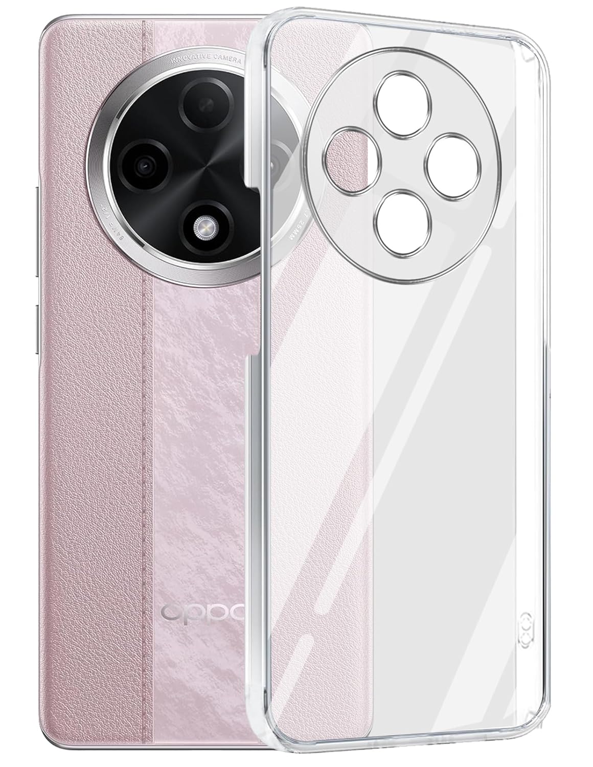 Oppo F27Pro plus (Lifetime Anti-Yellow Clear Back Cover)