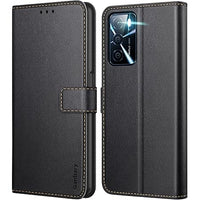 Leather Wallet Cover for Oppo A16