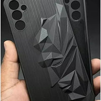 Superhero Engraved logo silicon Cover for Samsung A14 5G