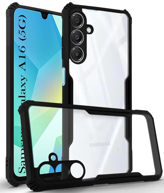 Samsung A16 5G  Back Cover (Silicone Border)